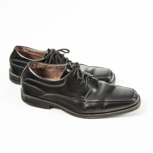 FLORSHEIM – Mens Black Leather Shoes : Size 9 D